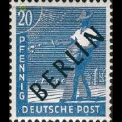 Berlin Mi.Nr. 8 Schwarzaufdruck (20)