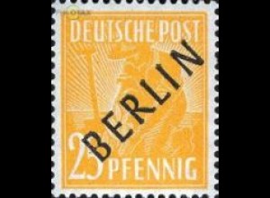 Berlin Mi.Nr. 10 Schwarzaufdruck (25)