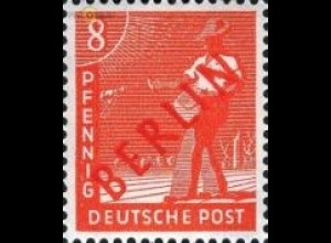 Berlin Mi.Nr. 23 Rotaufdruck (8)