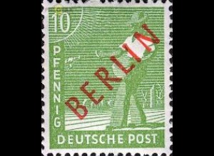 Berlin Mi.Nr. 24 Rotaufdruck (10)
