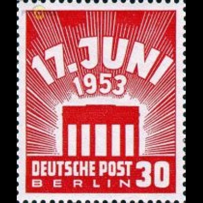 Berlin Mi.Nr. 111 17. Juni 1953, Brandenburger Tor (30)