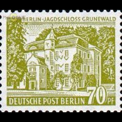 Berlin Mi.Nr. 123 Berl. Bauten Jagdschloss Grunewald (70)