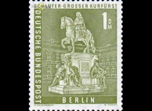 Berlin Mi.Nr. 153 Berl.Stadtbilder Großer Kurfürst, Reiterstandbild (100)