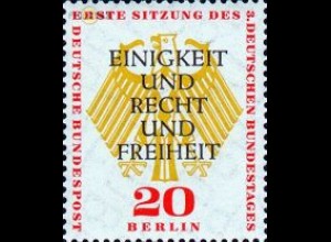Berlin Mi.Nr. 175 Bundestagssitzung 57, Bundesadler (20)