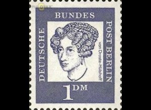 Berlin Mi.Nr. 212 Berühmte Deutsche, Droste-Hülshoff (100)