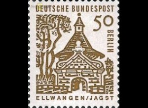 Berlin Mi.Nr. 246 Deutsche Bauwerke, Schlosstor Ellwangen (50)