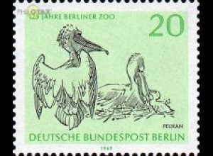 Berlin Mi.Nr. 339 Berliner Zoo, Pelikan (20)