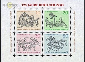 Berlin Mi.Nr. Block 2 Berliner Zoo