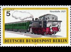 Berlin Mi.Nr. 379 Berl. Verkehrsmittel, Vorortbahn 1925 (5)