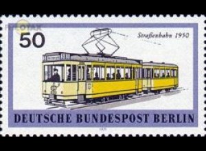Berlin Mi.Nr. 383 Berl. Verkehrsmittel, Straßenbahn 1950 (50)