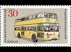 Berlin Mi.Nr. 449 Berl.Verkehrsm. Doppeldeckautobus 1970 (30)