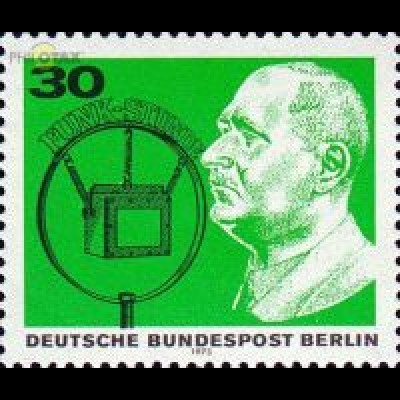 Berlin Mi.Nr. 456 Dt. Rundfunk, Bredow und Reißmikrophon (30)