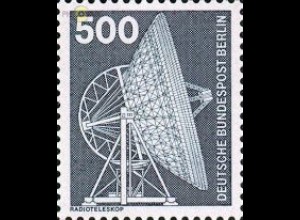 Berlin Mi.Nr. 507 Industrie und Technik, Radioteleskop (500)