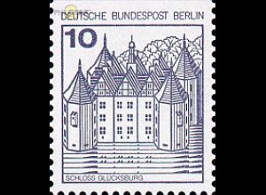 Berlin Mi.Nr. 532C Burgen u.Schl.Schloss Glücksburg oben geschn. (10)