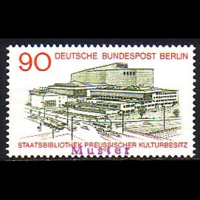 Berlin Mi.Nr. 577 Neubau der Staatsbiliothek Pr. Kulturbesitz (90)