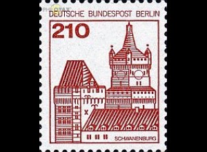Berlin Mi.Nr. 589 Burgen u.Schl., Schwanenburg Kleve (210)