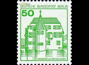 Berlin Mi.Nr. 615A Burgen u.Schl., Wasserschloss Inzlingen gez. (50)