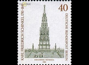Berlin Mi.Nr. 640 Schinkel, Nationaldenkmal Kreuzberg (40)