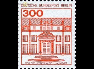 Berlin Mi.Nr. 677A Burgen u.Schl., Schloss Herrenhausen (300)