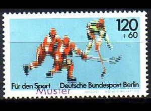 Berlin Mi.Nr. 699 F.d. Sport Eishockey (120+60)