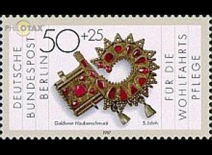 Berlin Mi.Nr. 789 Wohlfahrt 87 Gold-u.Silberschmiede (50+25)