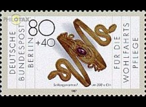 Berlin Mi.Nr. 792 Wohlfahrt 87 Gold-u.Silberschmiede (80+40)
