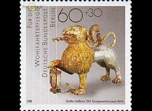Berlin Mi.Nr. 819 Wohlfahrt 88 Gold-u.Silberschmiede (60+30)