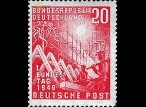 D,Bund Mi.Nr. 112 1. Bundestag (20)