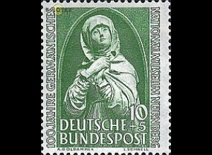 D,Bund Mi.Nr. 151 Germanisches Nationalmuseum, Madonna (10+5)