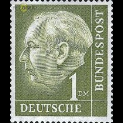 D,Bund Mi.Nr. 194xX Heuss, Wz. 4X (100)