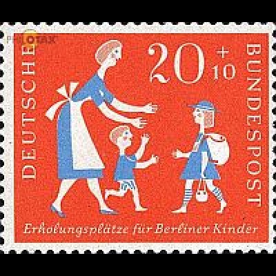 D,Bund Mi.Nr. 251 Erholungspl.f.Berliner Kinder (20+10)