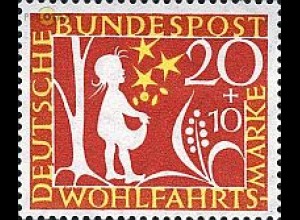 D,Bund Mi.Nr. 324 Wohlfahrt 59 Sterntaler (20+10)