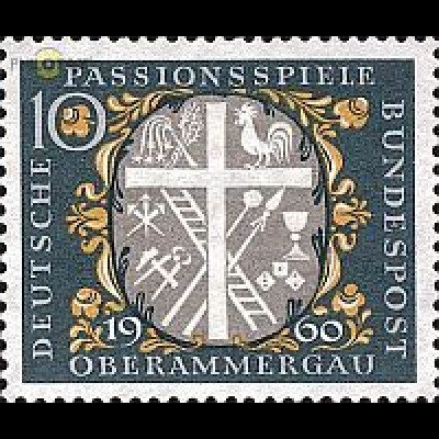 D,Bund Mi.Nr. 329 Passionsspiele Oberammergau (10)