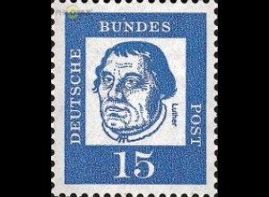 D,Bund Mi.Nr. 351y Bedeutende Deutsche, Martin Luther (15)