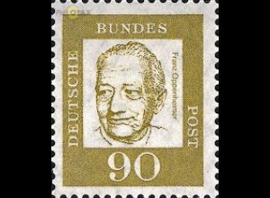 D,Bund Mi.Nr. 360y Bedeutende Deutsche, Franz Oppenheimer (90)