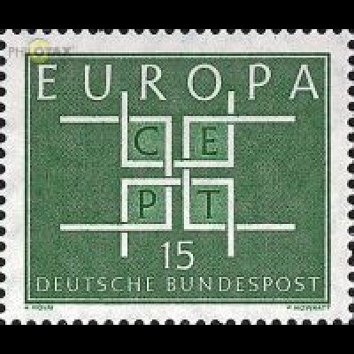 D,Bund Mi.Nr. 406 Europa 63 (15)
