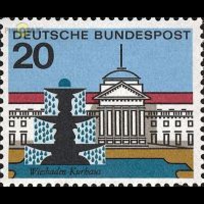 D,Bund Mi.Nr. 420 Wiesbaden, Kurhaus (20)