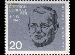 D,Bund Mi.Nr. 433 Bonhoeffer (20)
