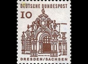 D,Bund Mi.Nr. 454 Deutsche Bauwerke, Zwinger Dresden (10)
