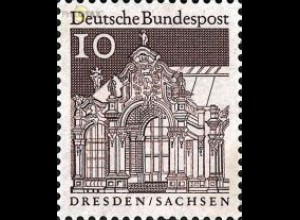 D,Bund Mi.Nr. 490 Deutsche Bauwerke, Zwinger Dresden (10)