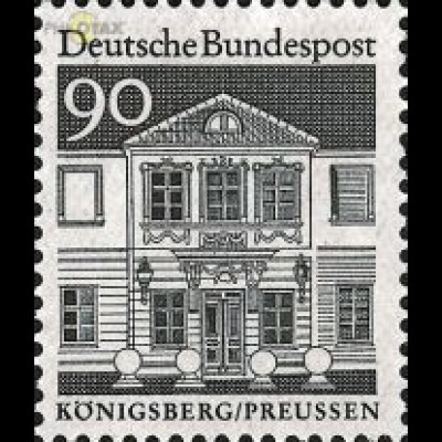 D,Bund Mi.Nr. 499 Deutsche Bauwerke, Damenstift Königsberg (90)