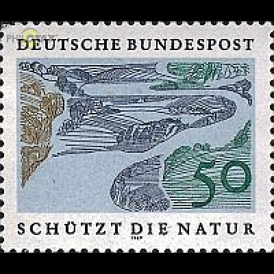 D,Bund Mi.Nr. 594 Europ. Naturschutzjahr (50)