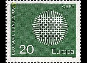 D,Bund Mi.Nr. 620 Europa 70 (20)