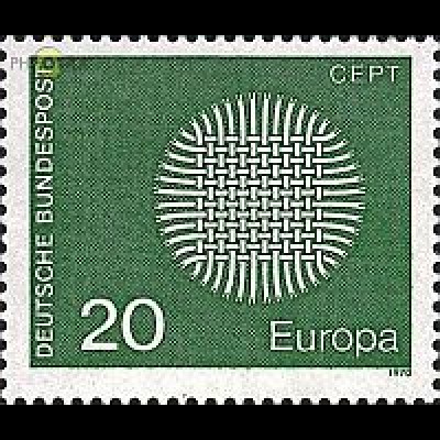 D,Bund Mi.Nr. 620 Europa 70 (20)