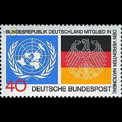 D,Bund Mi.Nr. 781 BRD Mitglied der UNO (40)