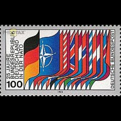 D,Bund Mi.Nr. 1034 NATO, Flaggen (100)