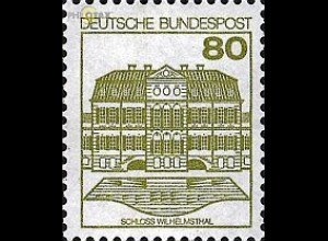 D,Bund Mi.Nr. 1140AI Burgen u.Schl.gez.Bdr., Schloss Wilhelmsthal (80)