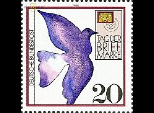 D,Bund Mi.Nr. 1388 Tag der Briefmarke 88, Brieftaube (20)