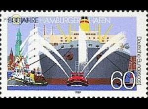 D,Bund Mi.Nr. 1419 Hamburger Hafen (60)