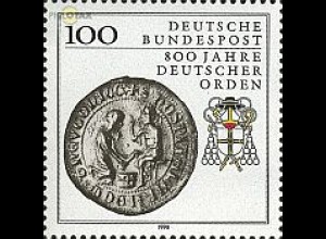 D,Bund Mi.Nr. 1451 800 J.Deutscher Orden (100)